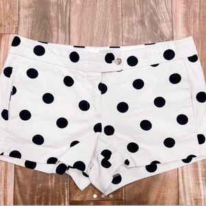 Polka dots J. Crew shorts